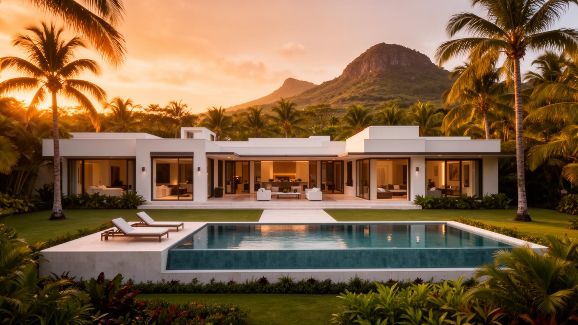 Luxury Caribbean villa